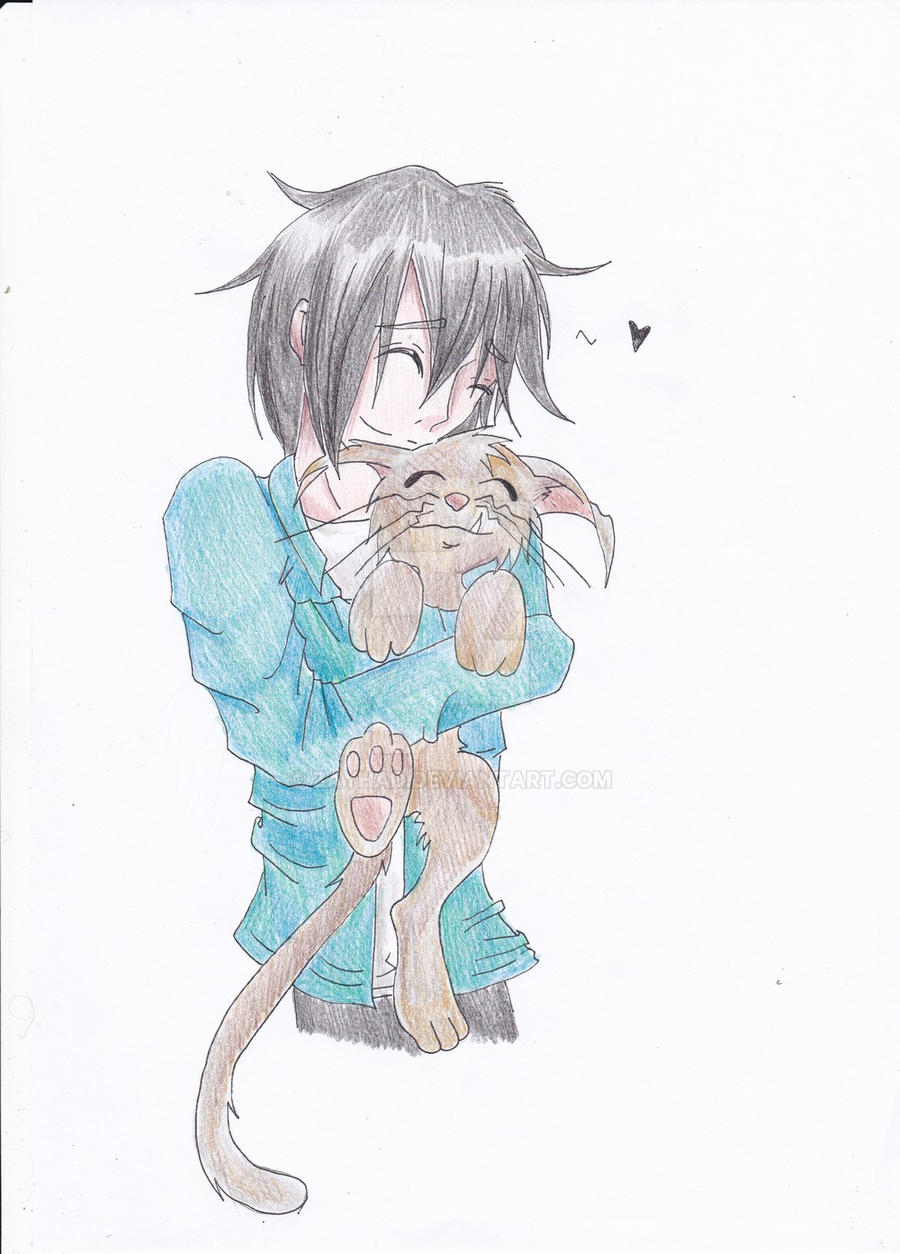 Regulus and Cat Kreacher