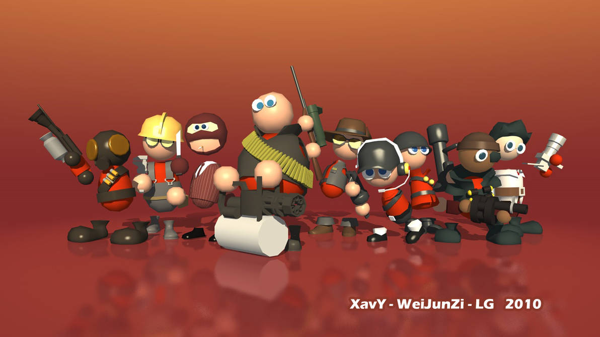 Team Fortress Too - TF2 FanArt by Xavy-027 on DeviantArt