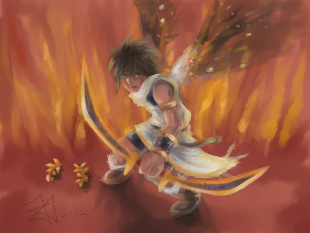 Pit On Fire Kid Icarus Uprising By Xavy 027 On DeviantArt pit-on-fire-kid-icarus-uprising-by-xavy-027-on-deviantart