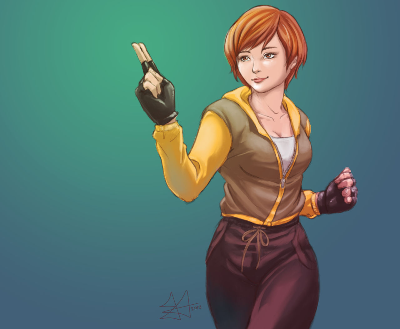 Deviantart Lin Lin from Fitness Boxing by Xavy-027 on DeviantArt