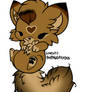 Brown Heart Kitty DTA