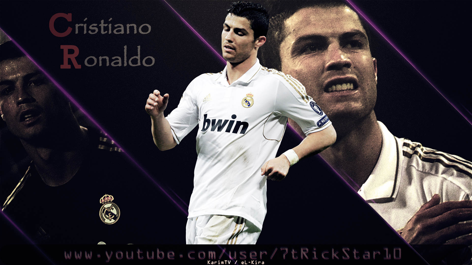 Cristiano Ronaldo - Official Wallpaper 2012