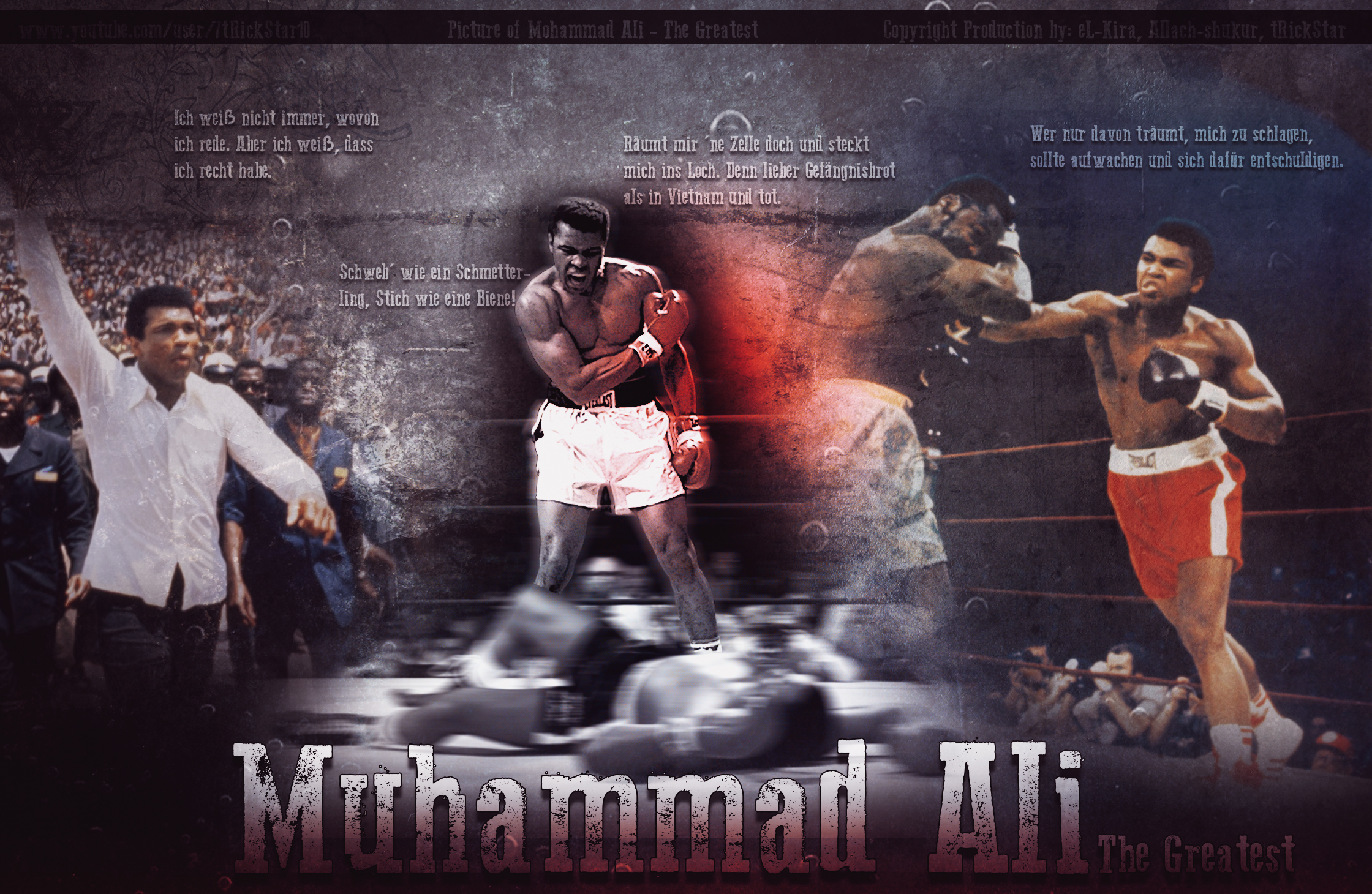 Muhammad Ali - I Will Never Die 2013 HD Wallpaper by eL-Kira on DeviantArt Muhammad Ali - I Will Never Die 2013 HD Wallpaper by eL-Kira on DeviantArt