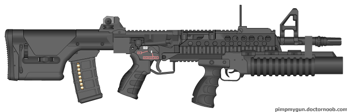 Salem-5 Bullpup rifle