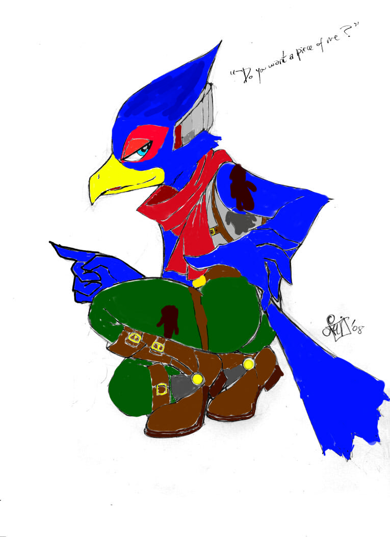 Falco Lineart