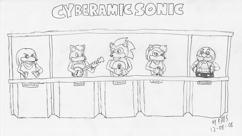 Cyberamic Sonic by KaosJay666 on DeviantArt