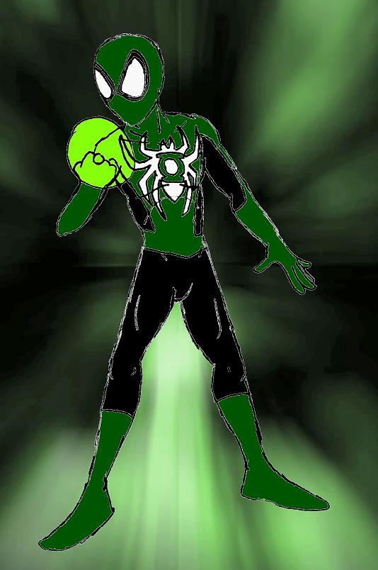 Green Lantern Spider-Man by KaosJay666 on DeviantArt