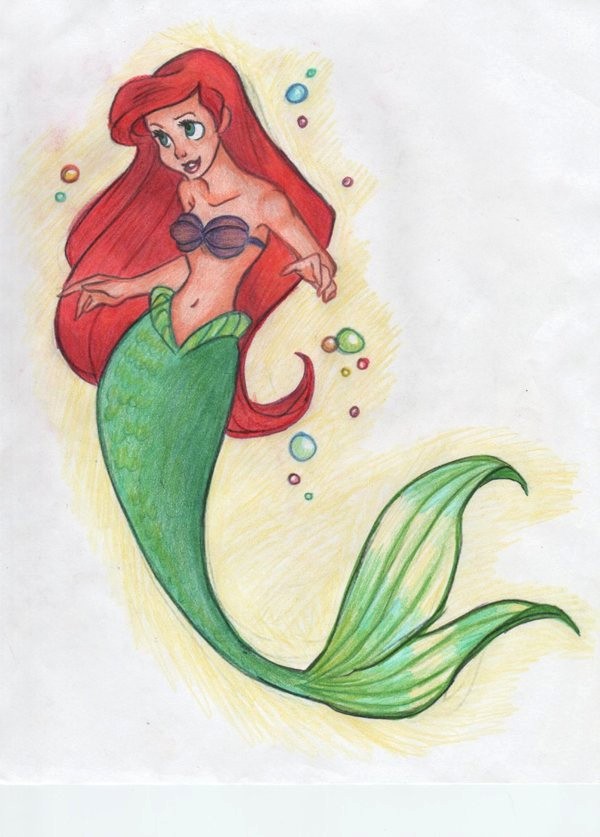 Ariel sketchy by xxUshixx