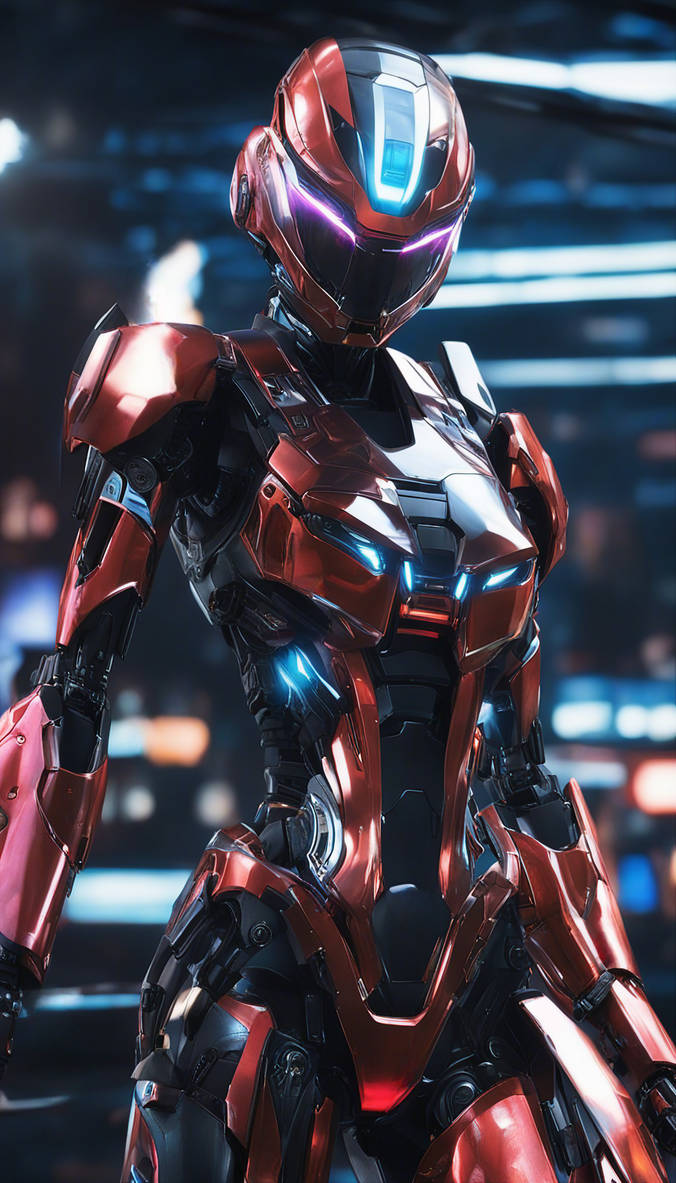 Space Sheriff (Female Android Ver.) by Android-Mania on DeviantArt