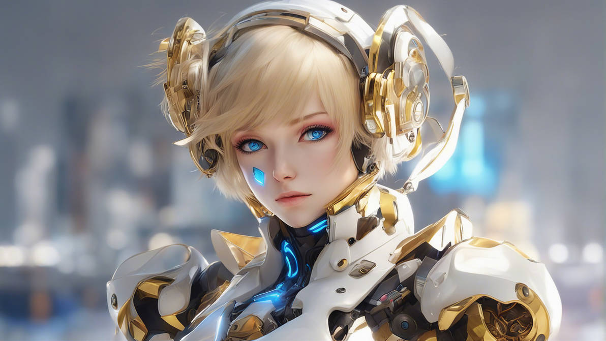 White Android White Android (inspired by Aigis) by Android-Mania on DeviantArt