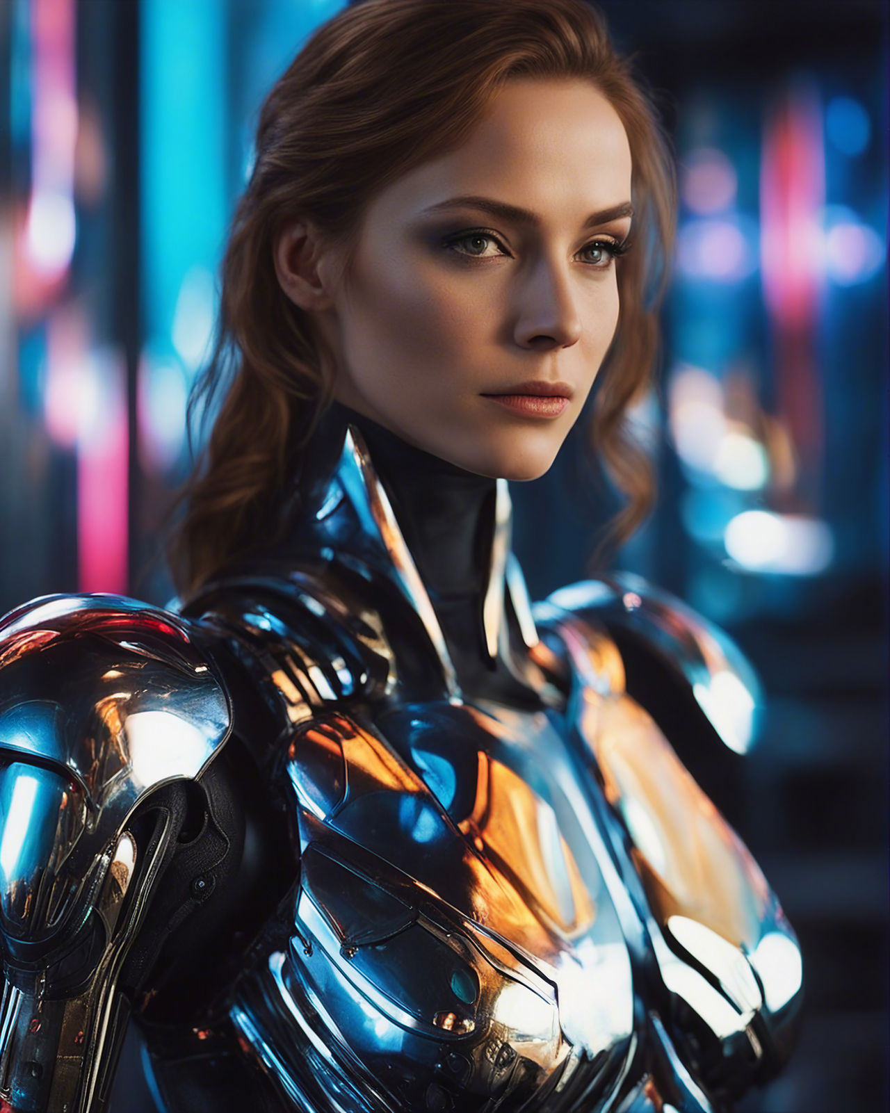 Android Lady Chrome Lady by Android-Mania on DeviantArt