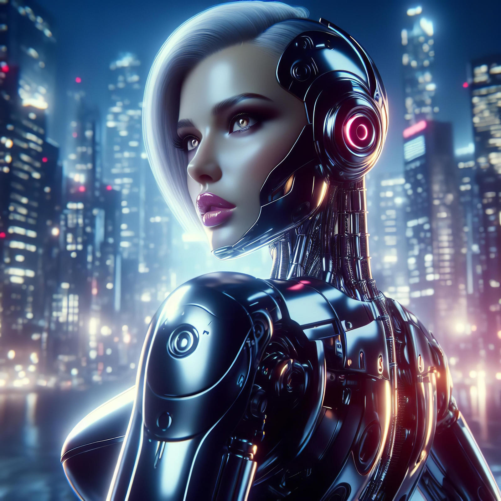 Android Lady Chrome Lady by Android-Mania on DeviantArt