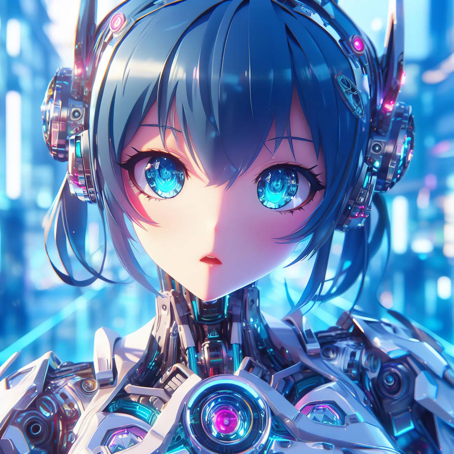 Android Girlfriend (Blue Ver.) by Android-Mania on DeviantArt