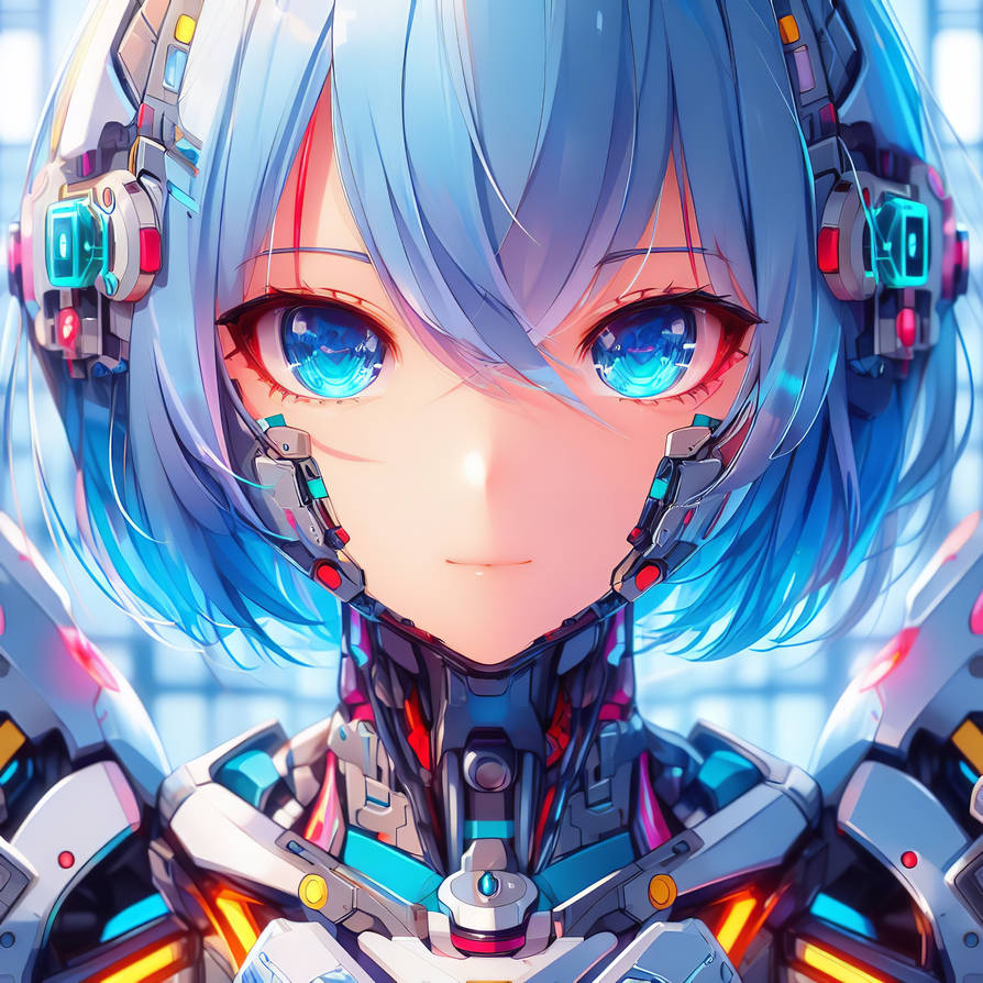 Android Girlfriend (Blue Ver.) by Android-Mania on DeviantArt