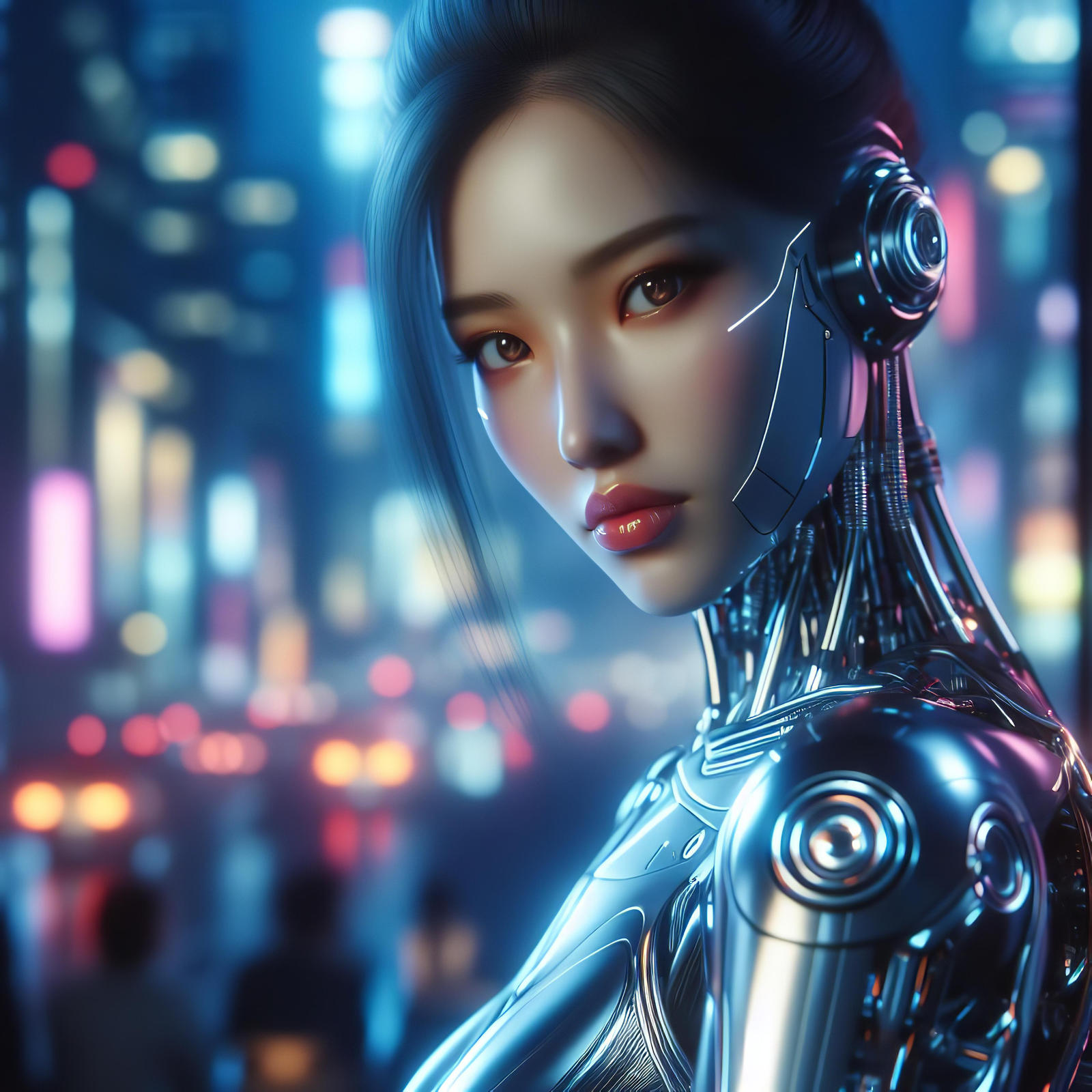 Android Lady Chrome Lady by Android-Mania on DeviantArt