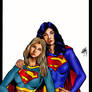 Supergirl and Superwoman