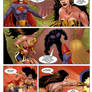 Supergirl WonderWoman Commission Page 1