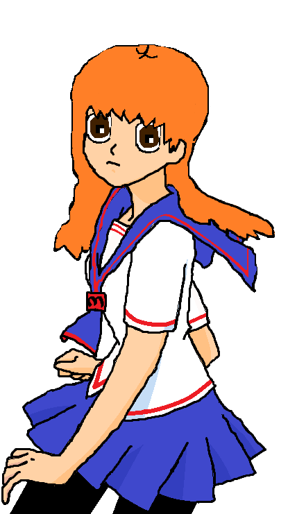 Ichigo-Hogosha Kurosaki In Chugakko Uniform