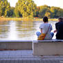 Rheinpromenade couple