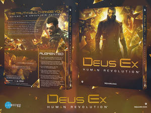 Xbox Packaging Mockup #1 | Deus Ex: HR