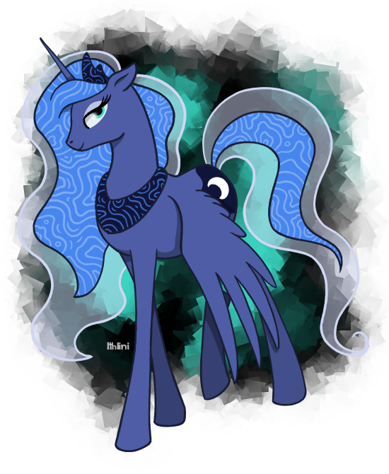 Puzzling Princess Luna