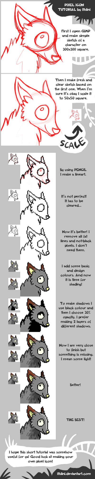 Pixel Icon Tutorial by Ithlini on DeviantArt