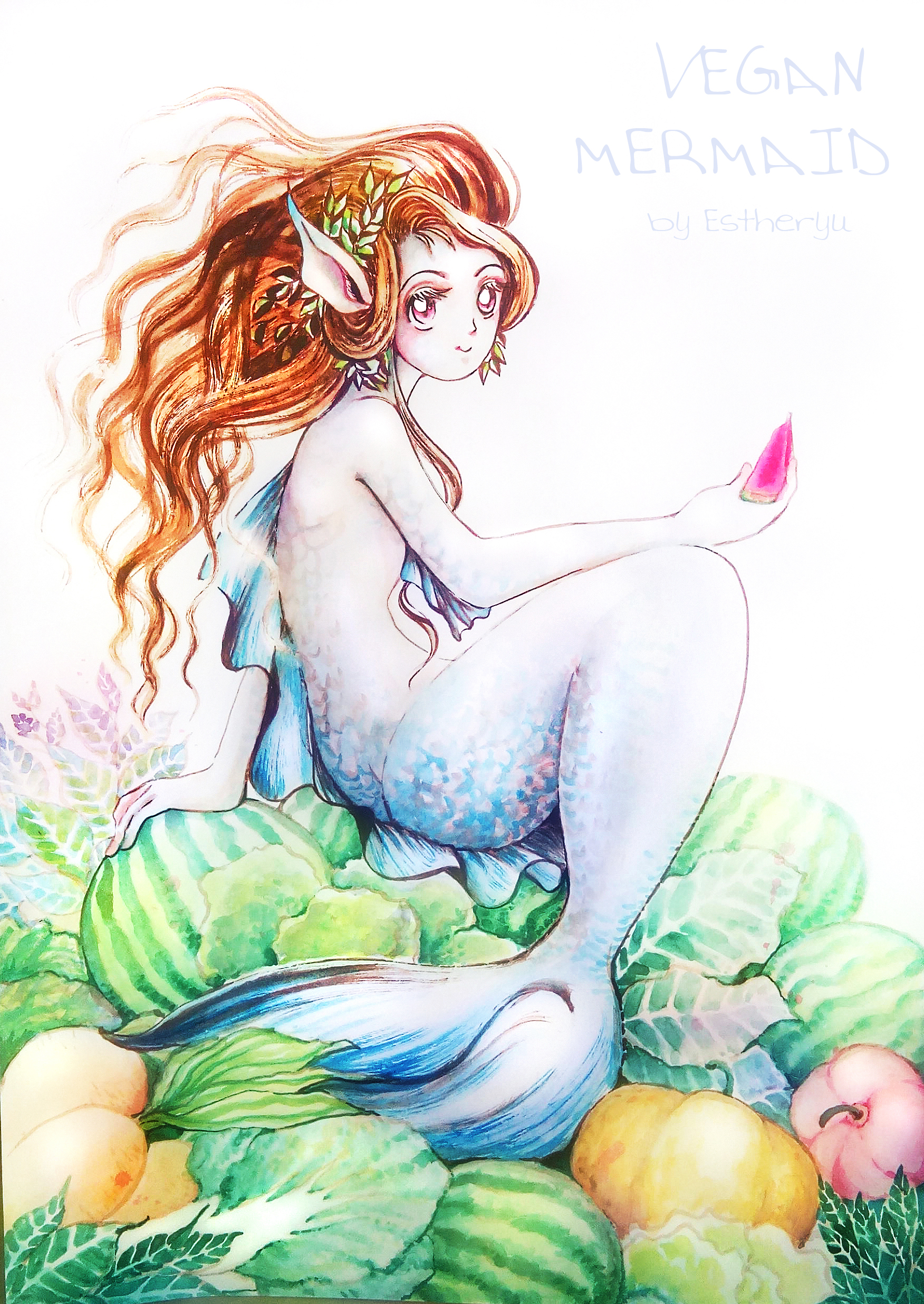 vegan mermaid