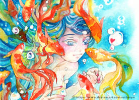Fish Water Color November