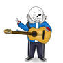 Skele with a Guitar (Undertale - Sans)