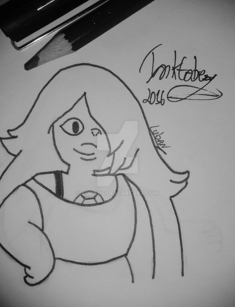 Inktober 2016 - Day 9: Amethyst