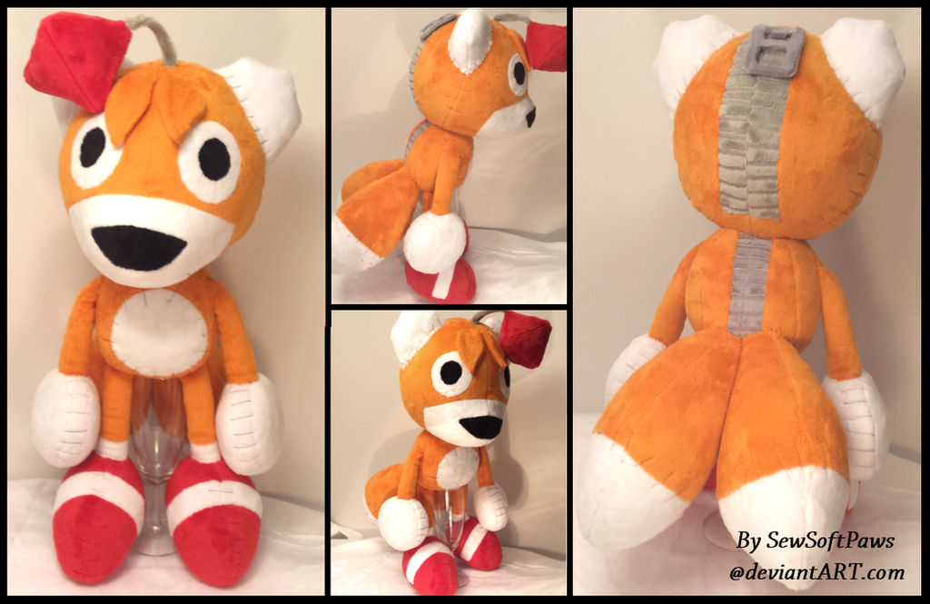Tails Doll from Sonic R plush by SewSoftPaws on DeviantArt