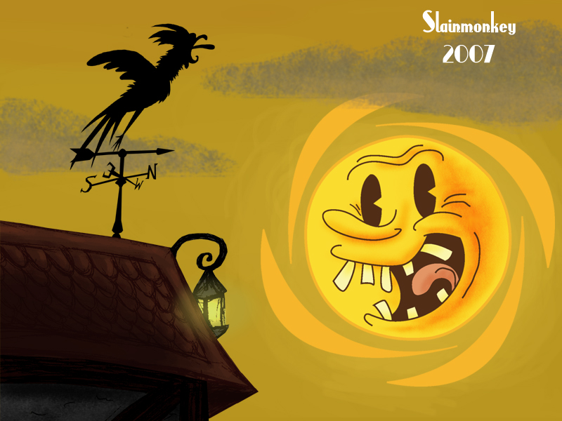 Cartoon sunrise by Slainmonkey on DeviantArt Cartoon sunrise by Slainmonkey on DeviantArt