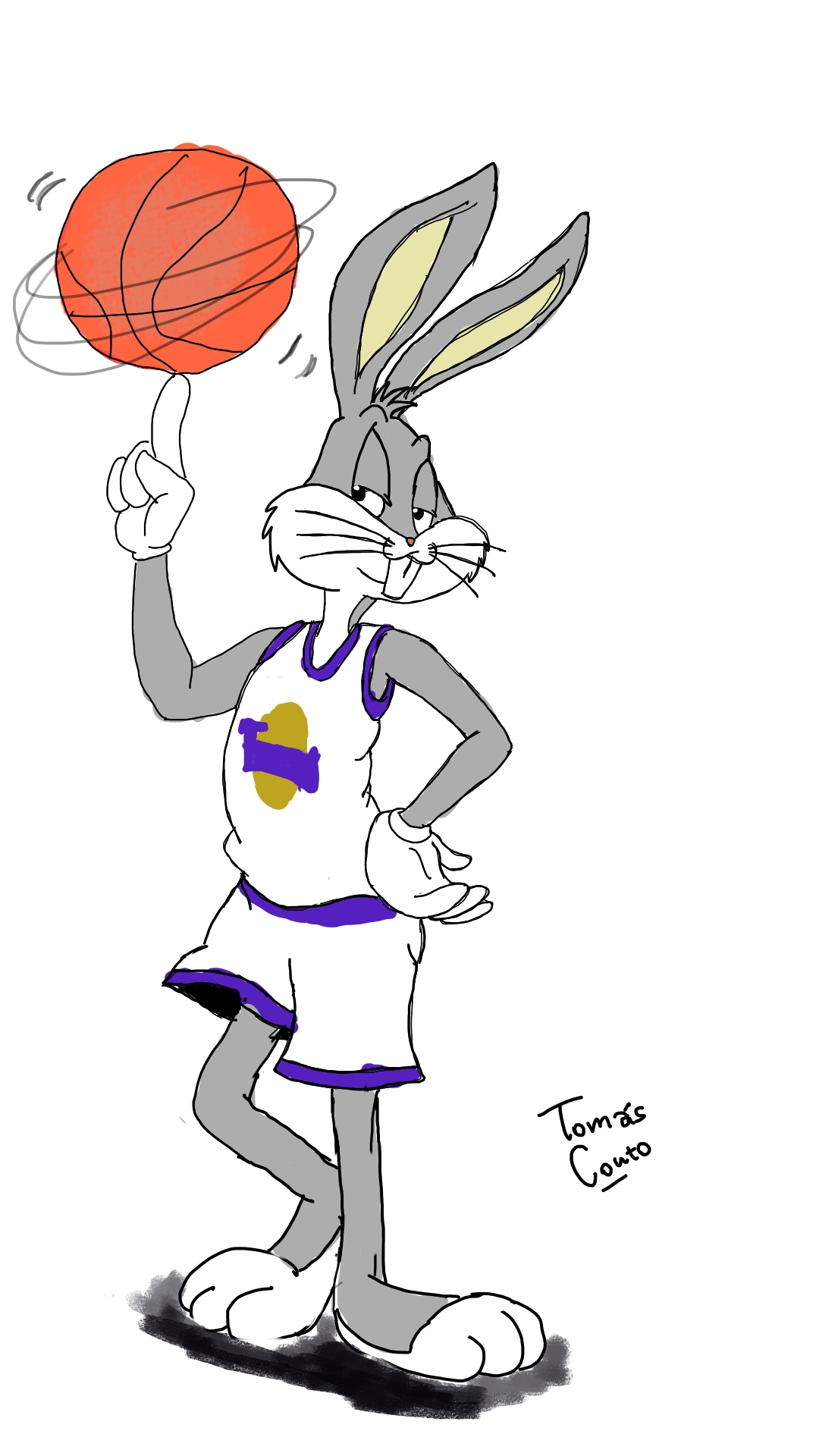 Bugs Bunny Astronaut 1920x1080 Bugs Bunny Space Jam by Nirckff on DeviantArt