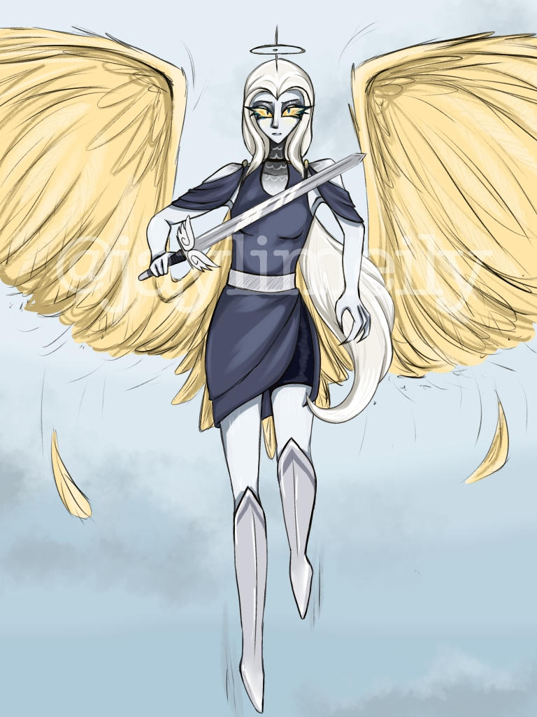 An angel oc! by Jaylimeily on DeviantArt