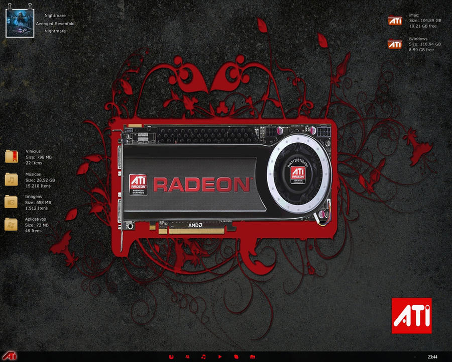 Amd Radeon Artwork ATI Radeon inspirate by SecondHeatbeat on DeviantArt
