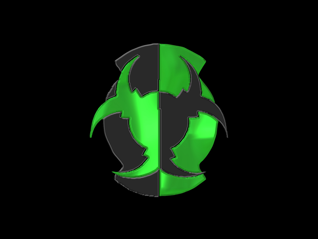 Green Biohazard Lantern