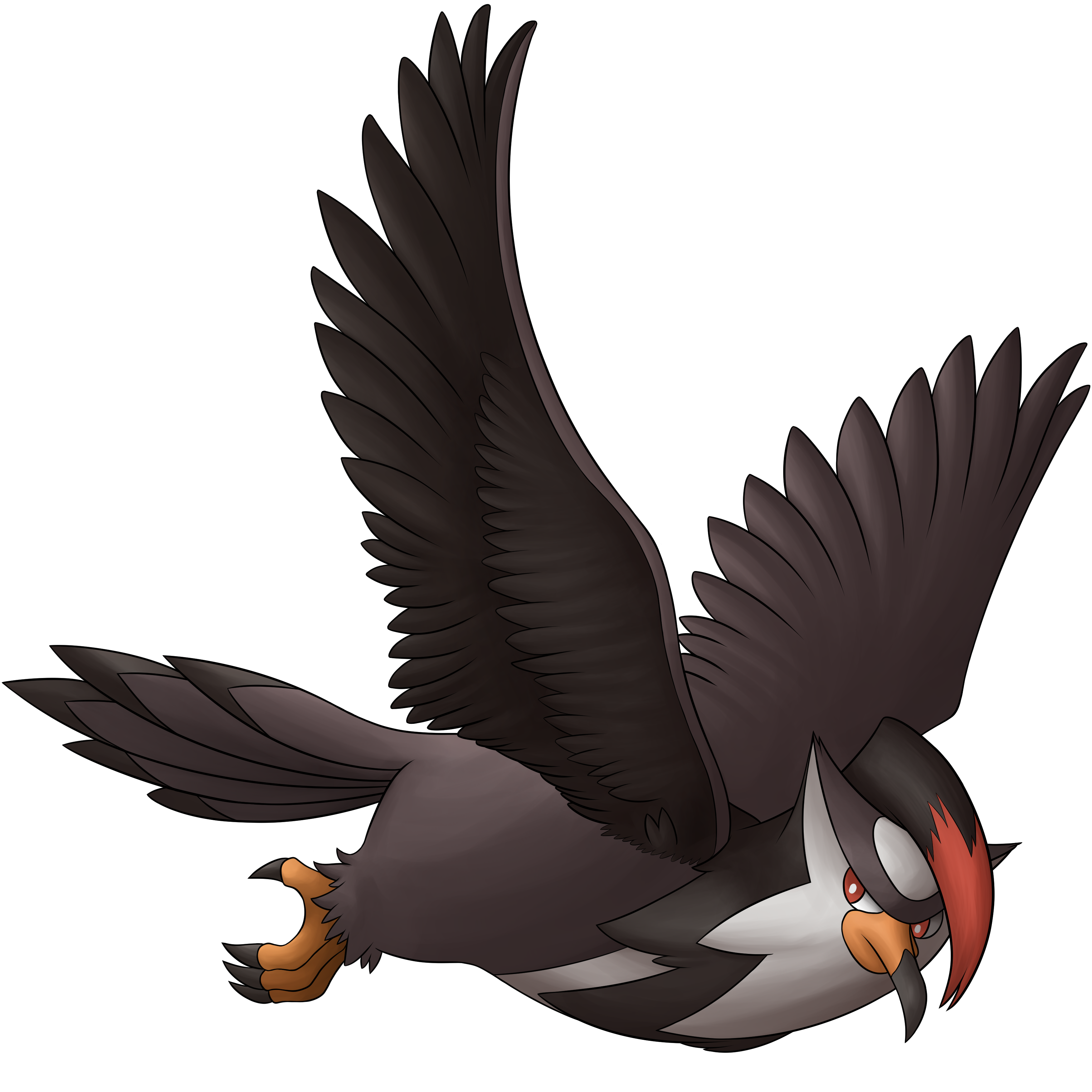 Pokemon Rapter Staraptor by EeveeVSArt on DeviantArt