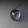Blue Glass Cherry