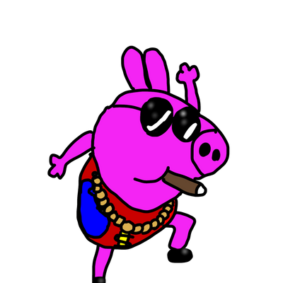 Peppa Pig gangster by ashtonmurney on DeviantArt
