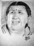 Lata Mangeshkar by impeccablez