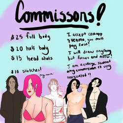 Commissions are open!!