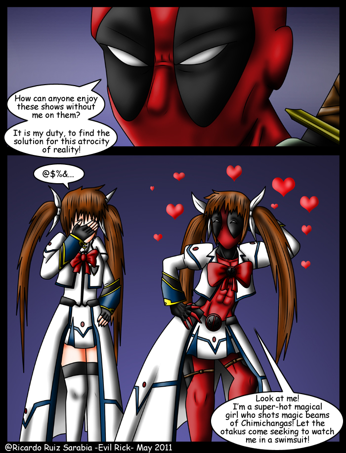 Deadpool and Nanoha issue 1