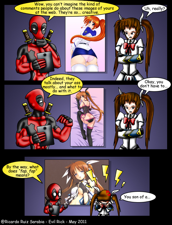 Deadpool and Nanoha issue 2