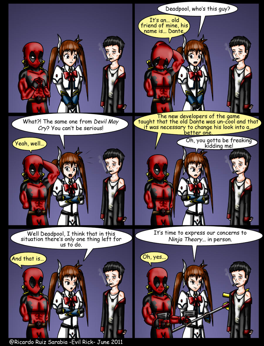 Deadpool and Nanoha issue 3