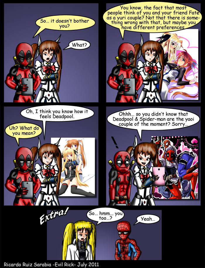 Deadpool and Nanoha issue 4