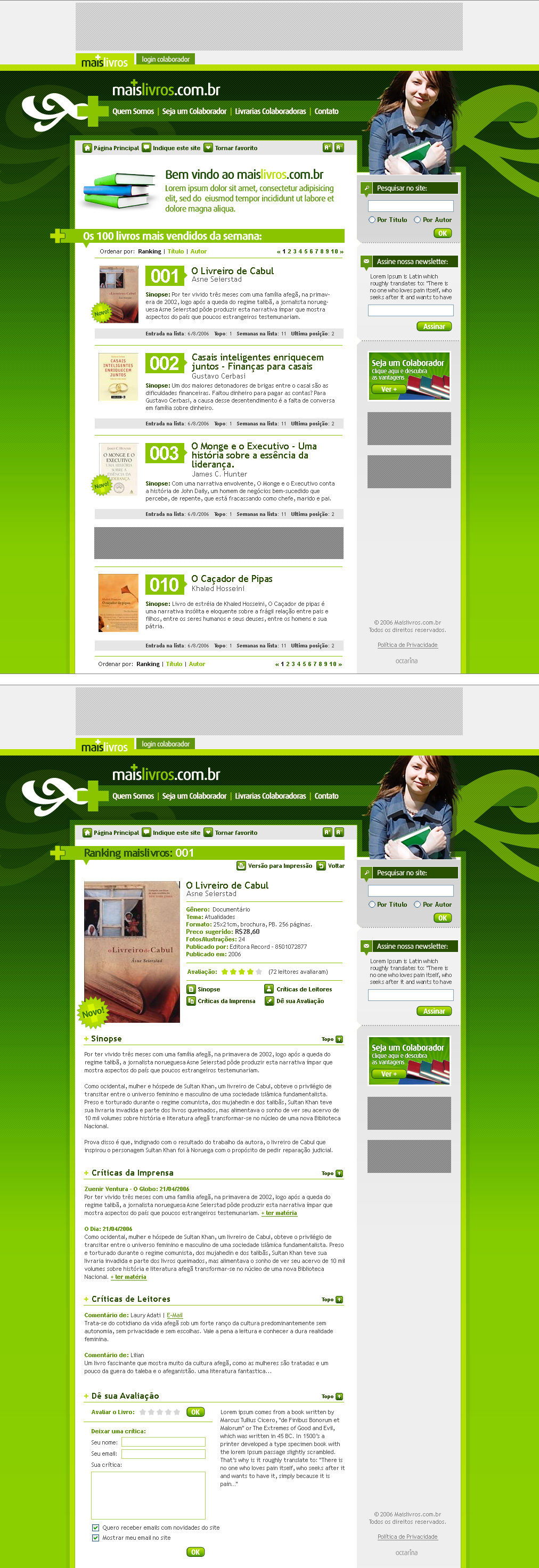 maislivros.com.br website