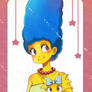 Marge y Maggie Simpson