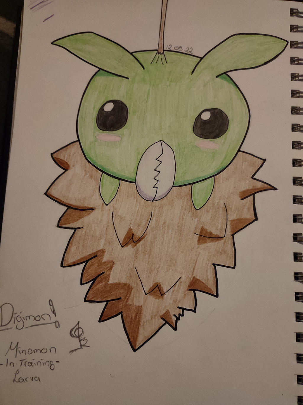 Digimon - Minomon by BlackIcePhantom on DeviantArt