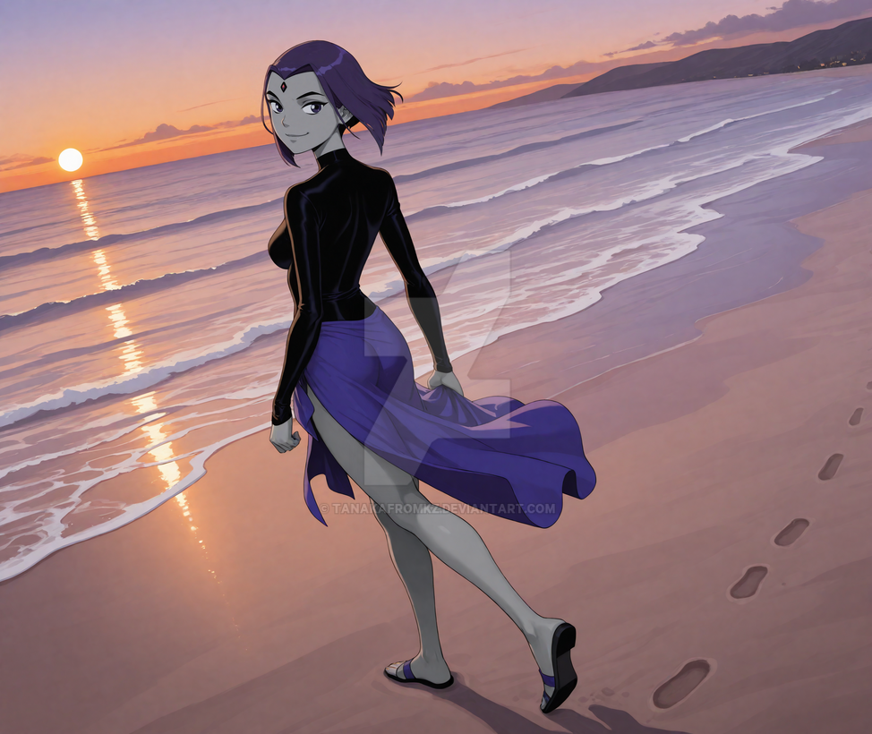 Raven - DC Comics by tanakafromkz on DeviantArt