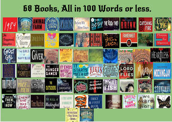 68 Books 100 Words or Less Each Preview